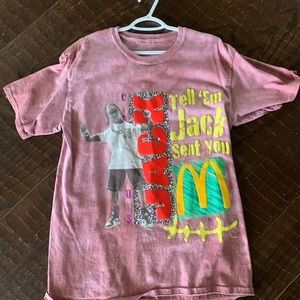 Travis Scott Cactus Jack X McDonald’s Colab Tee Size Large